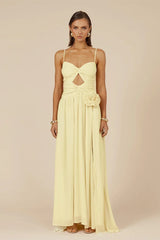 DANIKA MAXI DRESS LEMON