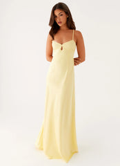 Joanie Maxi Dress Yellow