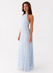 Aullie Maxi Dress Blue