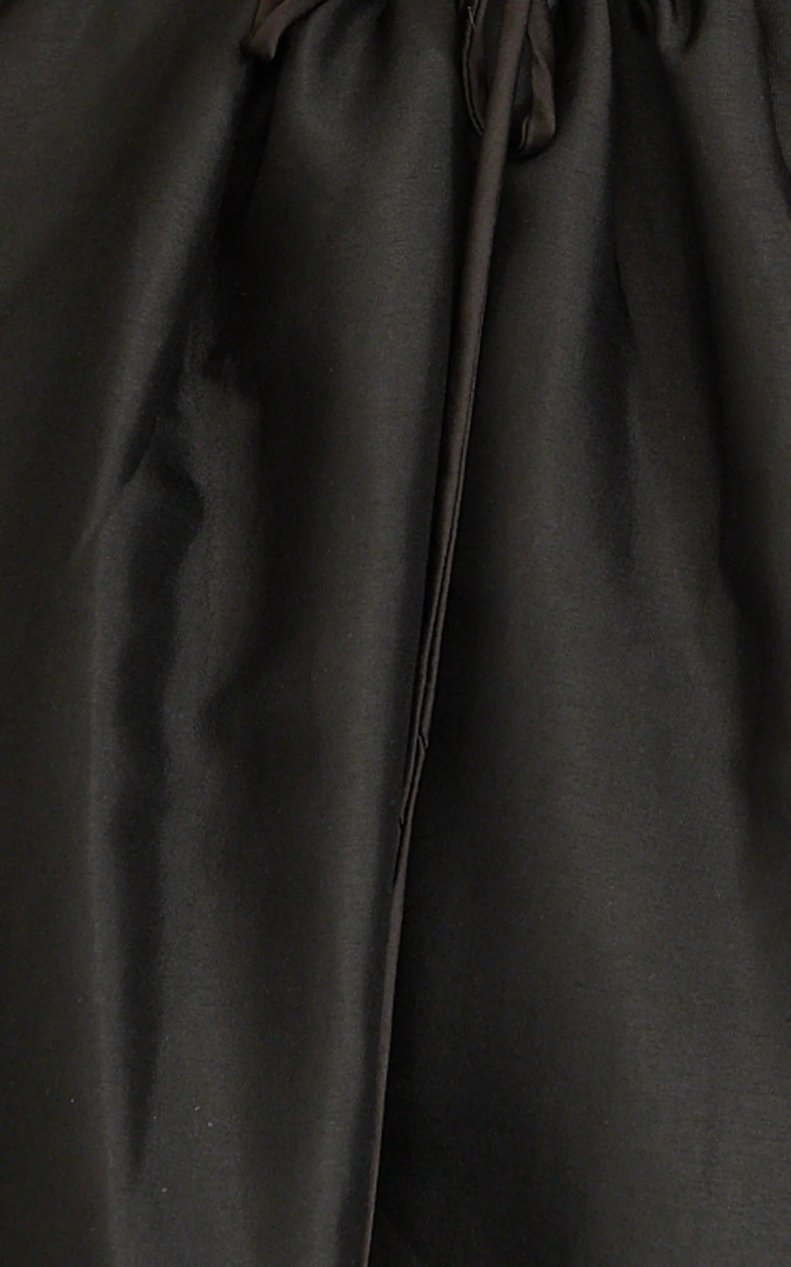 Louisa Maxi Dress Boned Bodice Lace Up Back Dress in Black