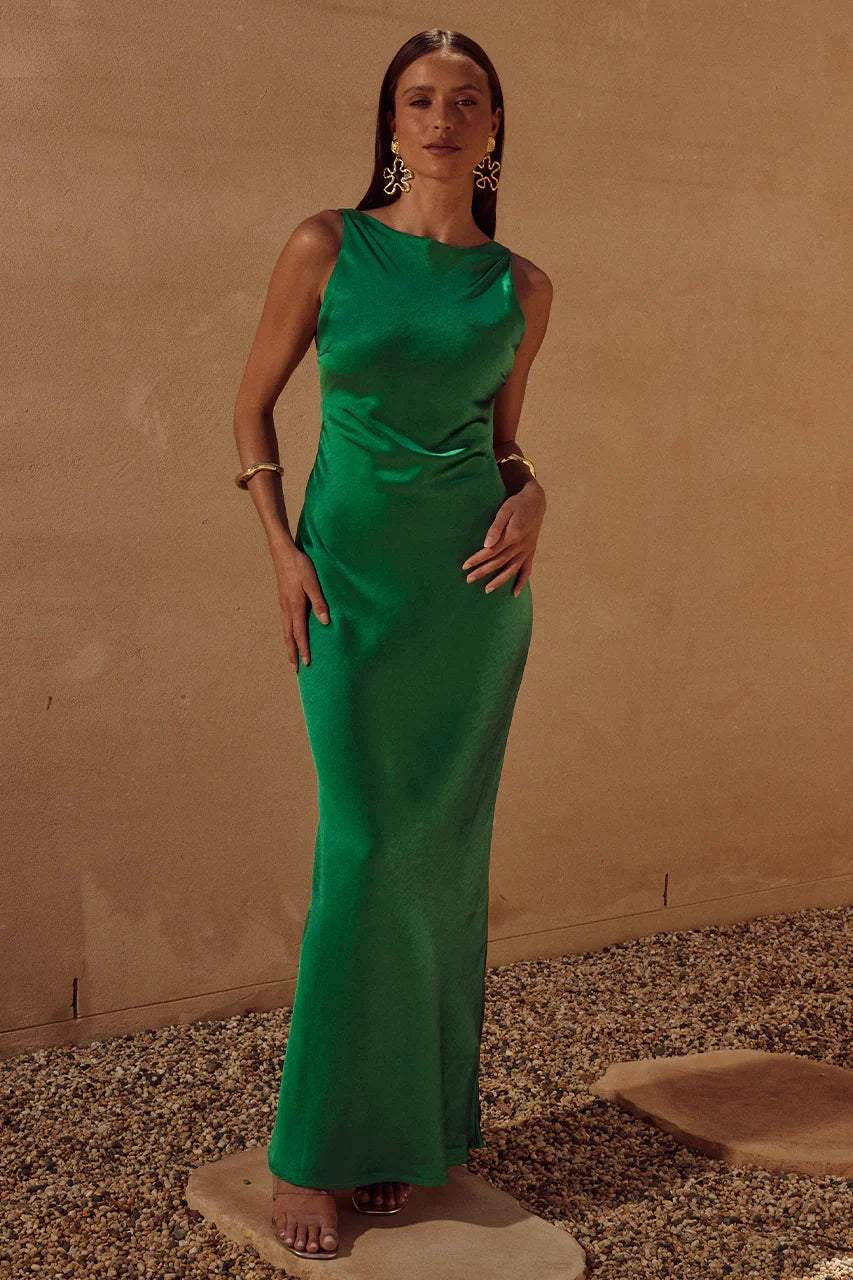 SAMSARA DRESS EMERALD