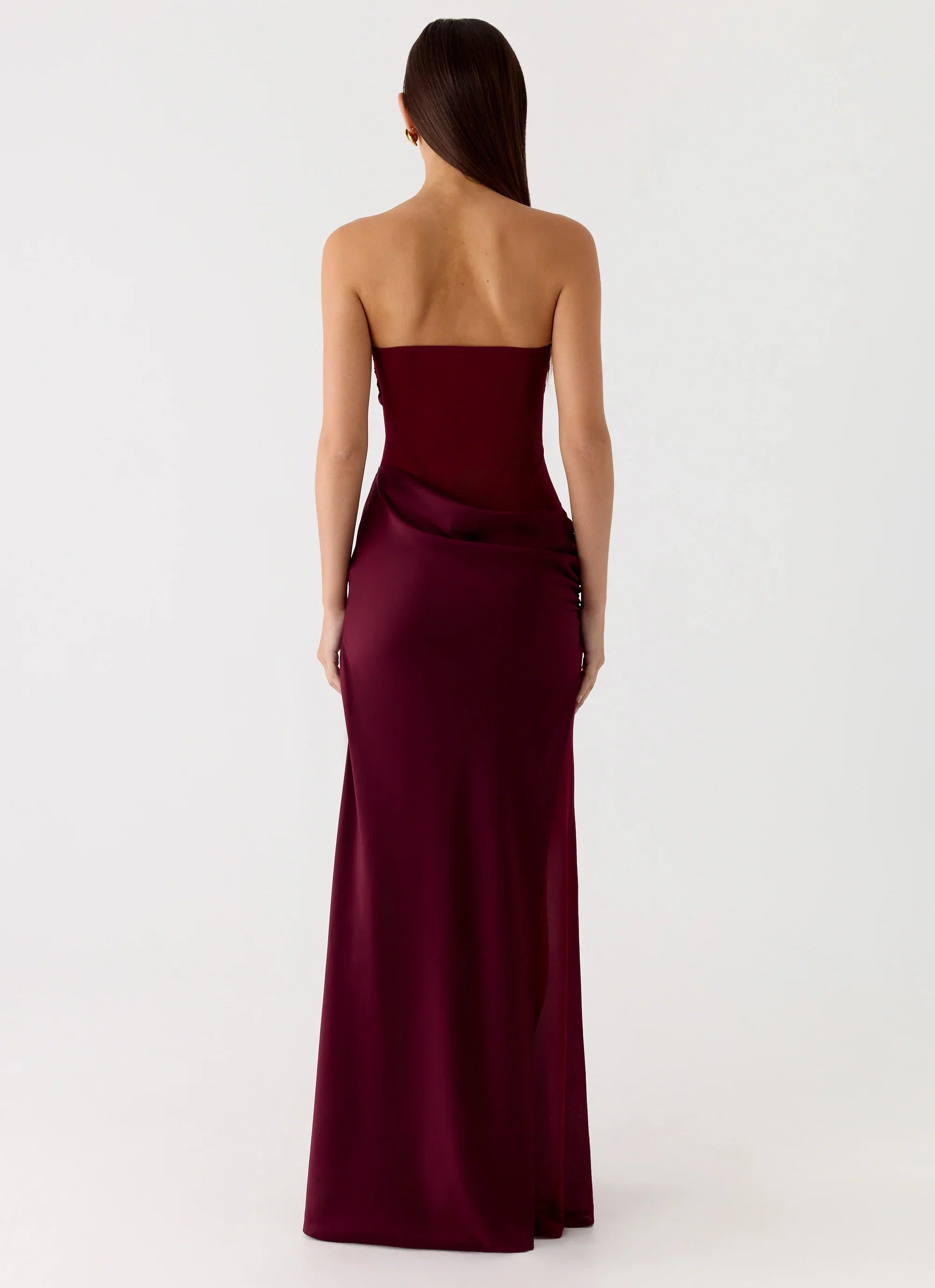 Champagne Skies Maxi Dress Plum