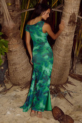 PALEN MAXI DRESS CALISTA GREEN