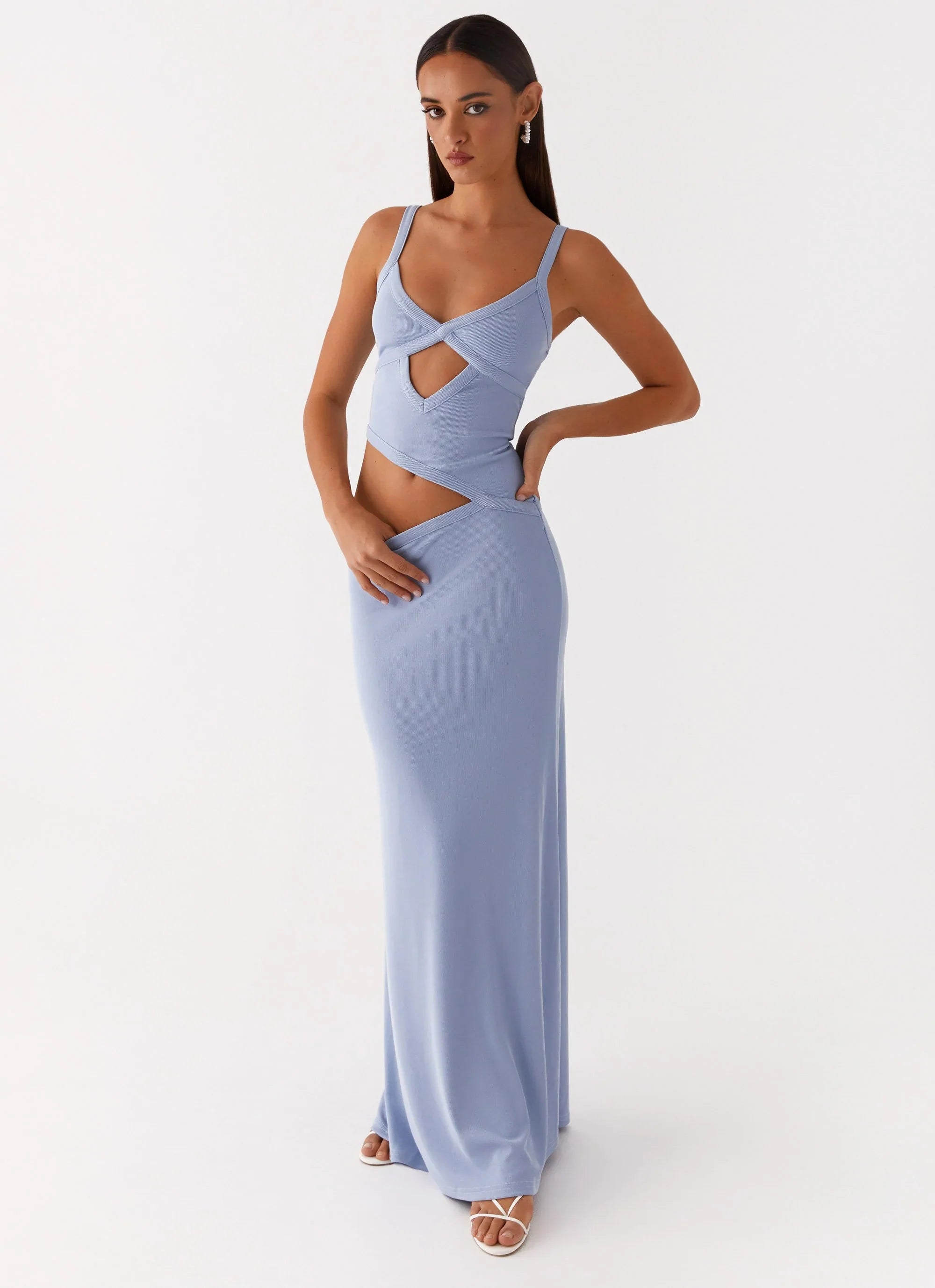 Jocelyn Maxi Dress Blue