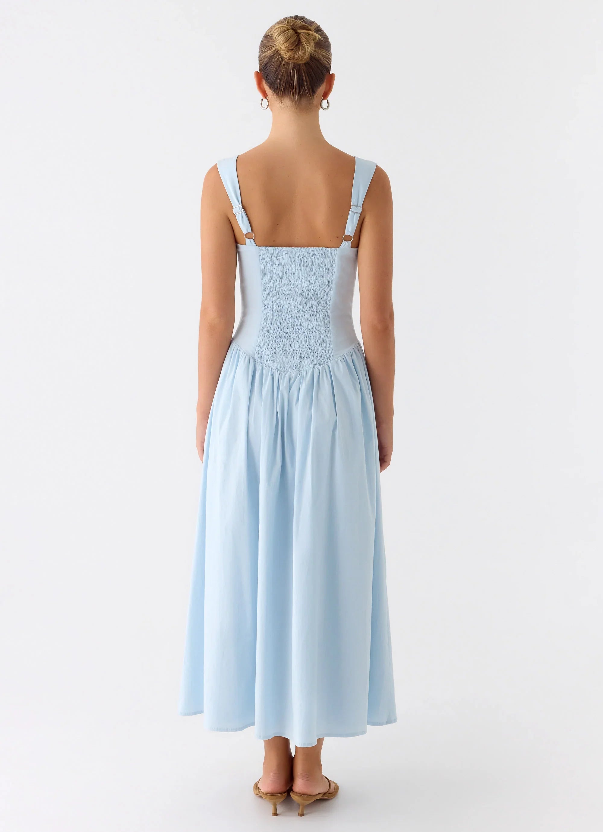 Emmalina Midi Dress Blue