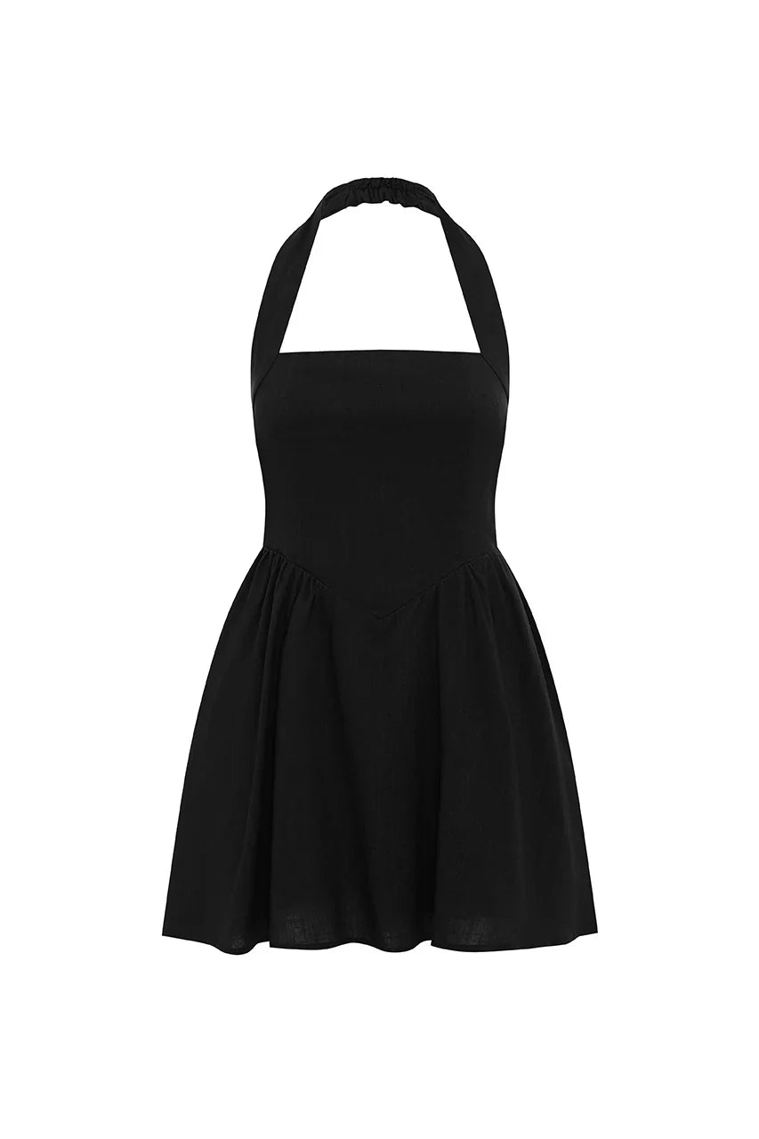 SOLARA MINI DRESS BLACK