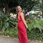 Seen For You Cowl Neck Satin Maxi Dress Dark Navy