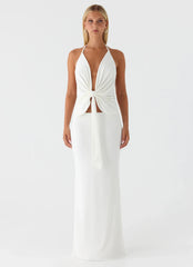 Undercover Maxi Dress White