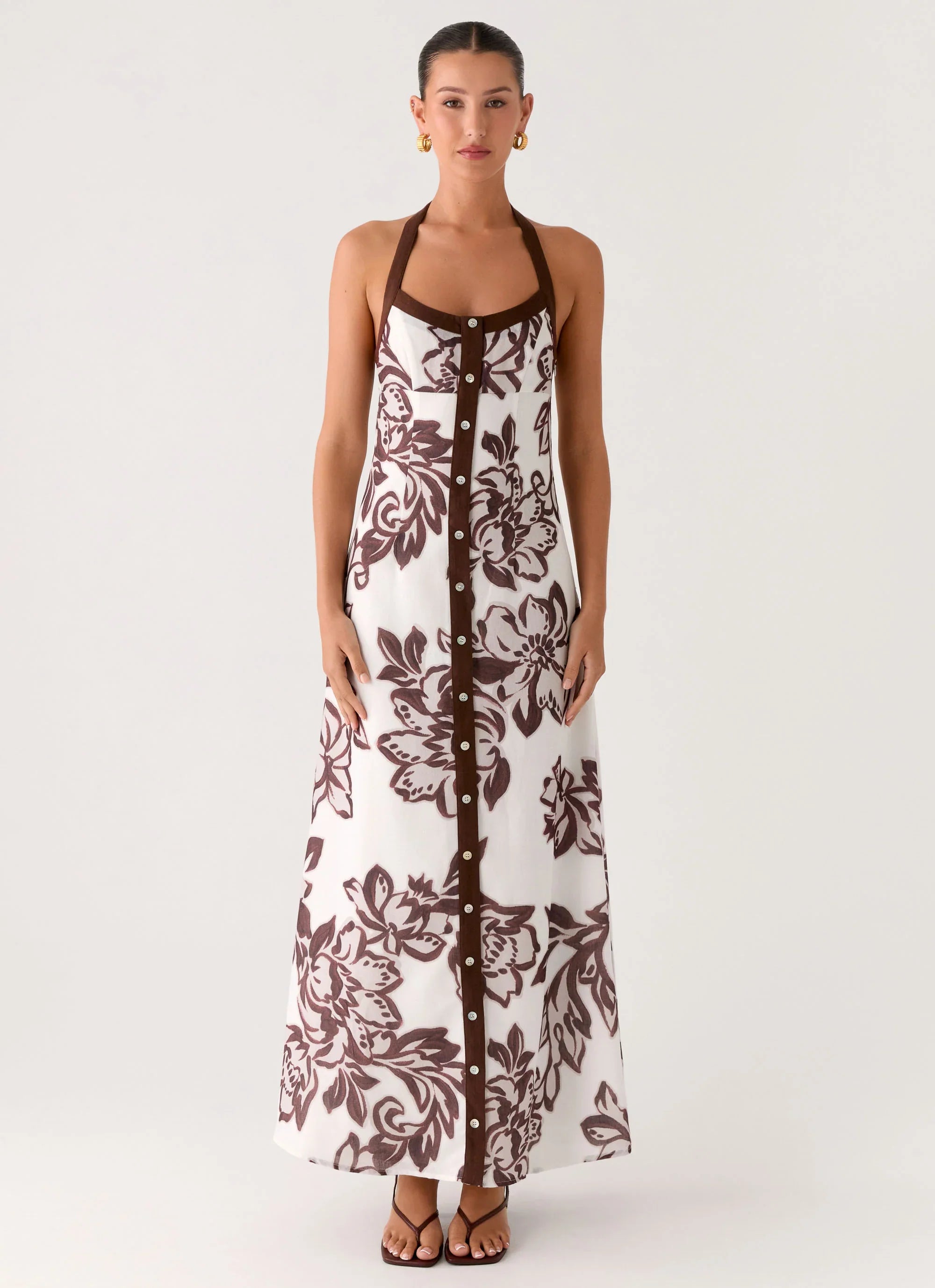 Jovanni Maxi Dress Vanilla Meadow