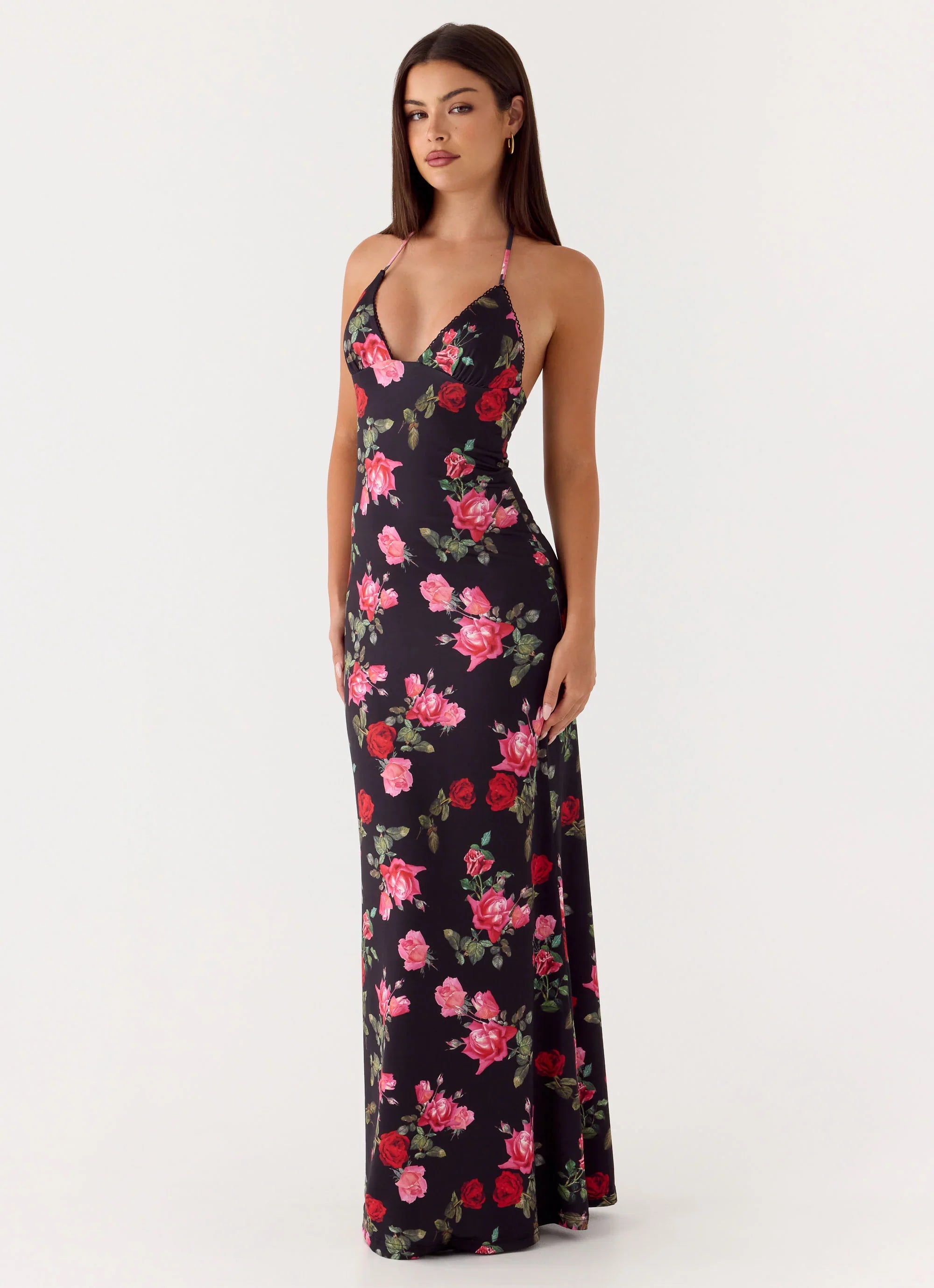 Lorrieanne Maxi Dress Midnight Bloom