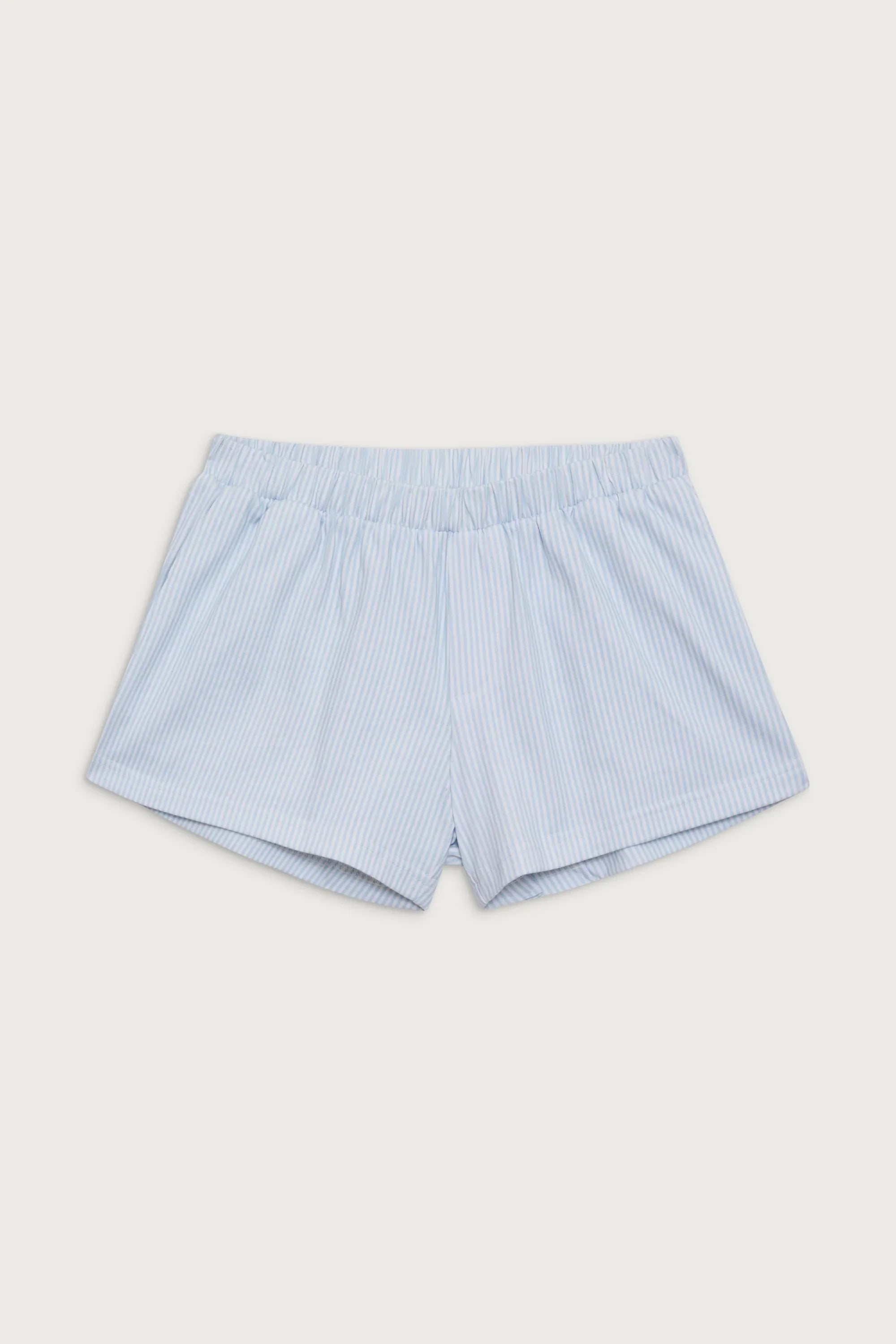 Farmhouse Striped Mini Short Sleepy Stripe