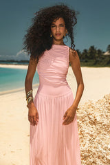 NALLA MAXI DRESS PINK