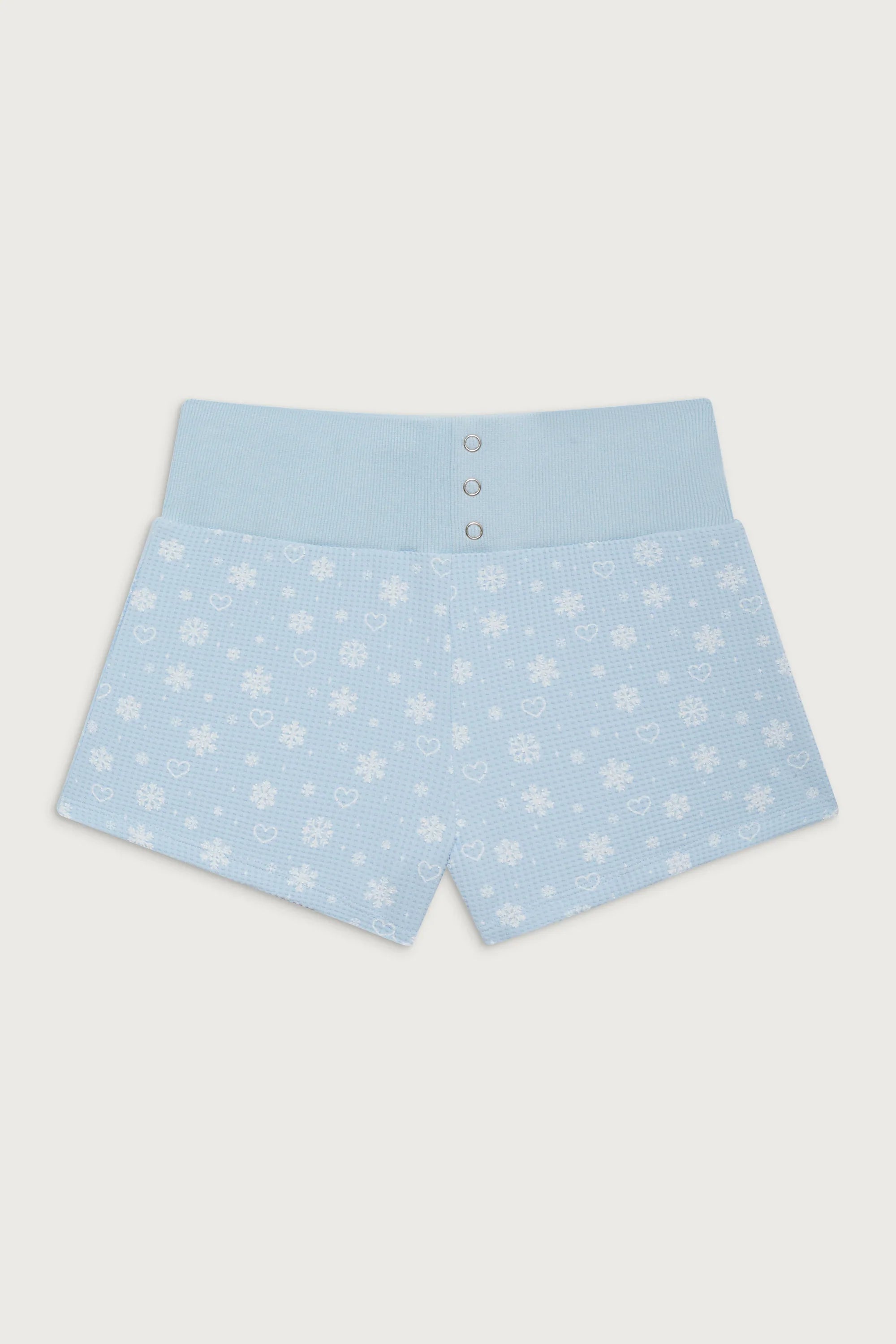 Angel Waffle Mini Short Flurries