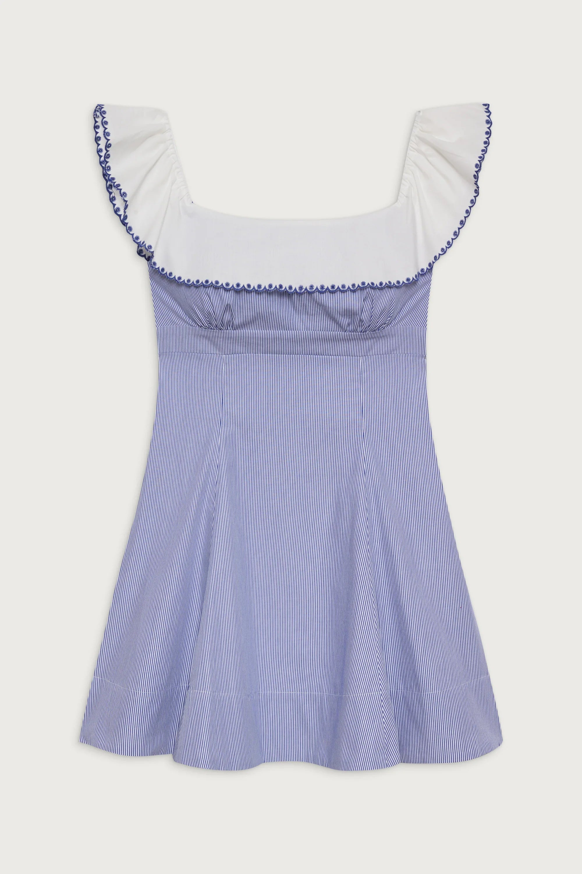 Lilah Striped Mini Dres Midnight Stripe