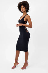 Sterling Terry Midi Dress Black