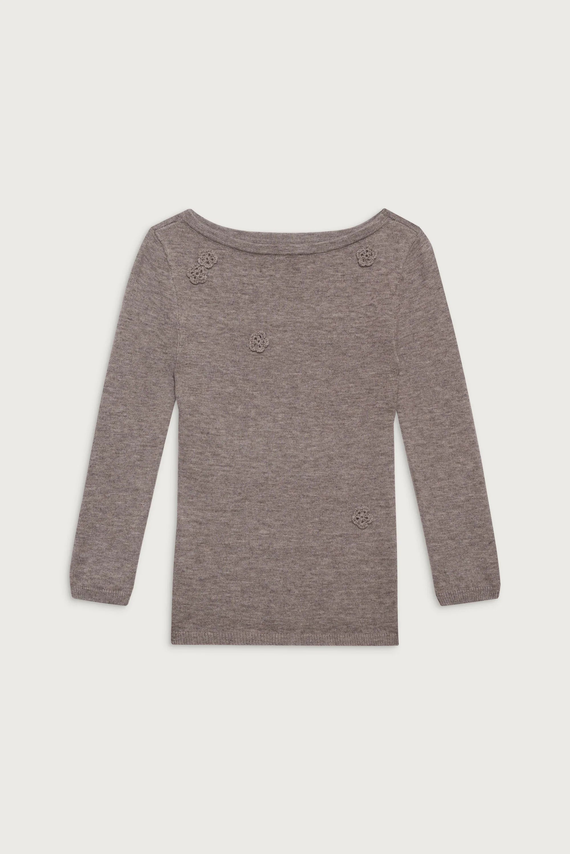 Providence Cloud Knit Sweater Dark Pearl