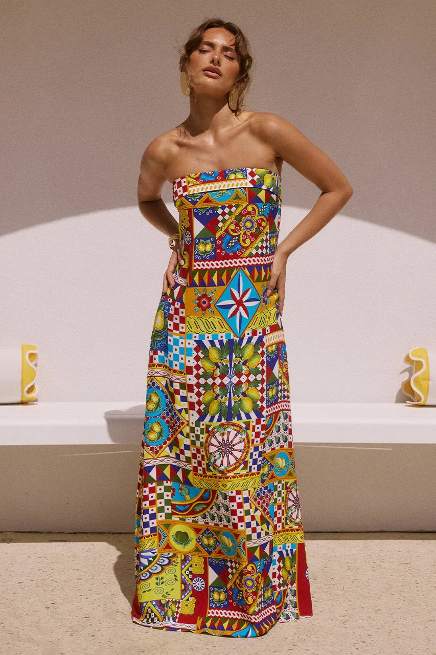 PHAEDRA MAXI DRESS PHAEDRA PRINT
