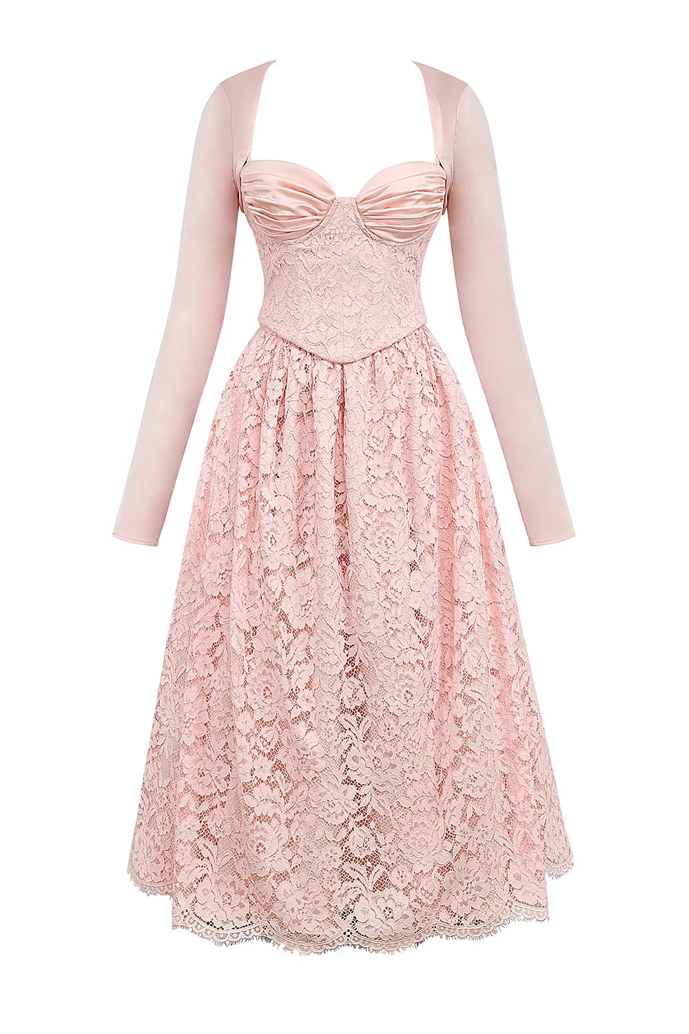 ballerina pink lace corset skirt and bolero sale