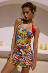 AERA MINI DRESS PHAEDRA PRINT