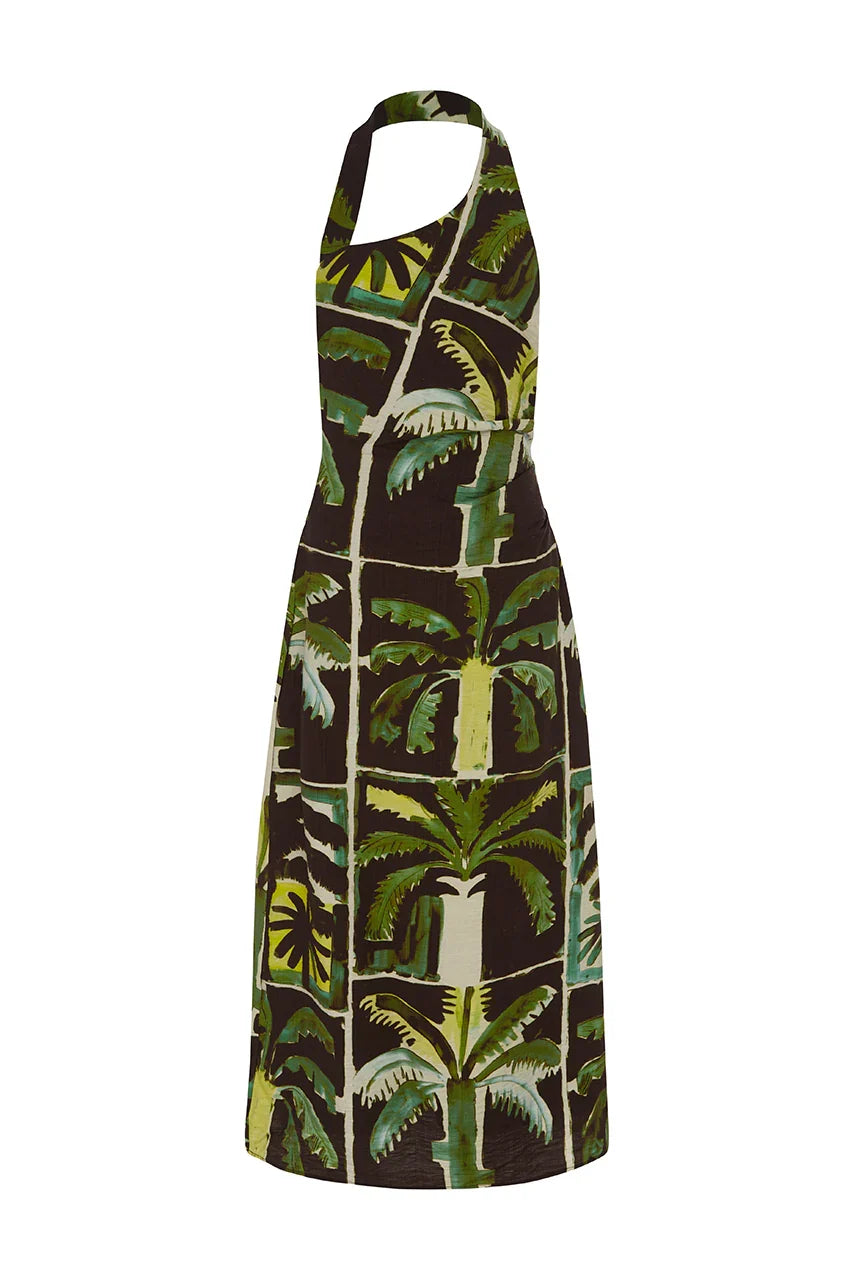MIRANTO MIDI DRESS ARLO GREEN