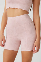 Marabelle High Waist Short Pink Petals