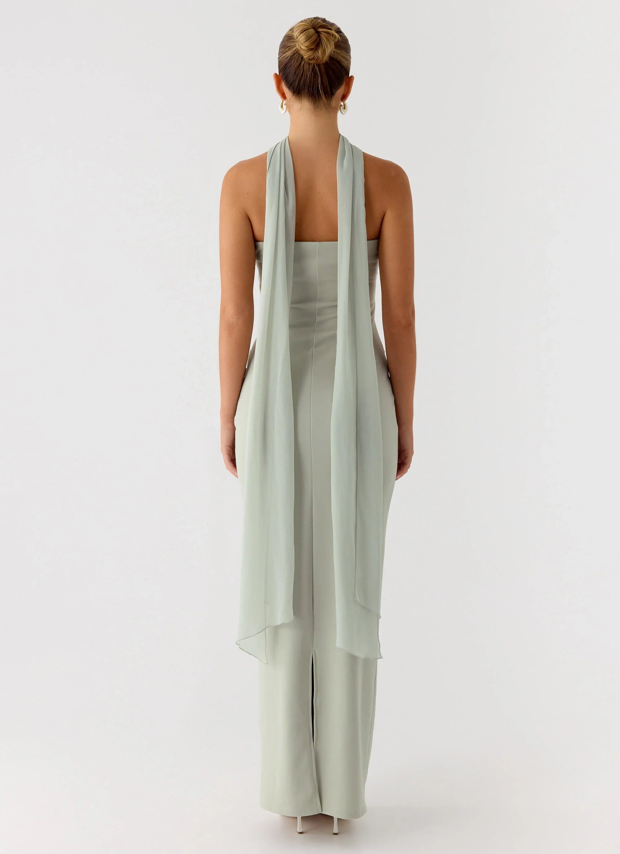 Libra Maxi Dress Pastel Sage