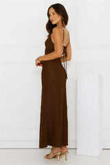 You Got This Maxi Dress Brown