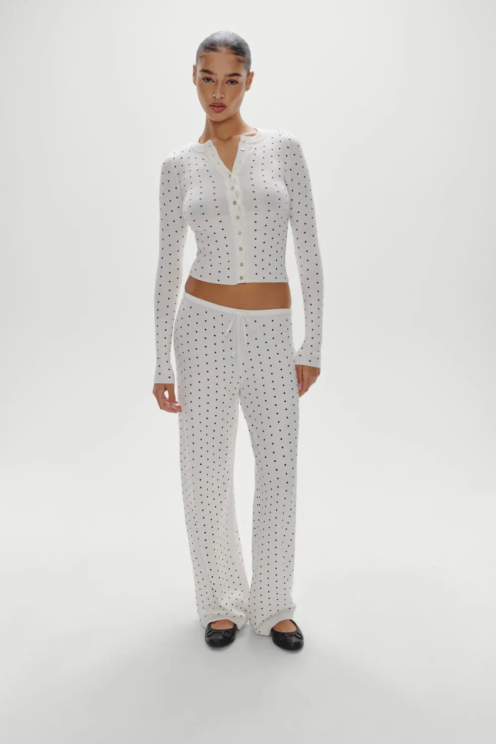 Lenon Button Up Knit Sweater Belle of the Ball