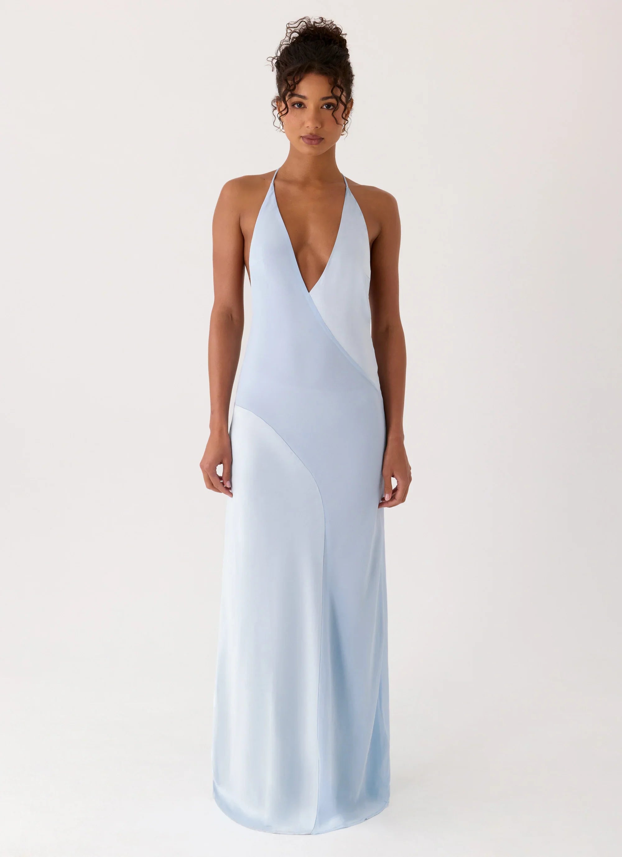 Ellopez Maxi Dress Blue