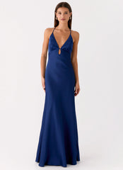 Sundowner Maxi Dress Navy