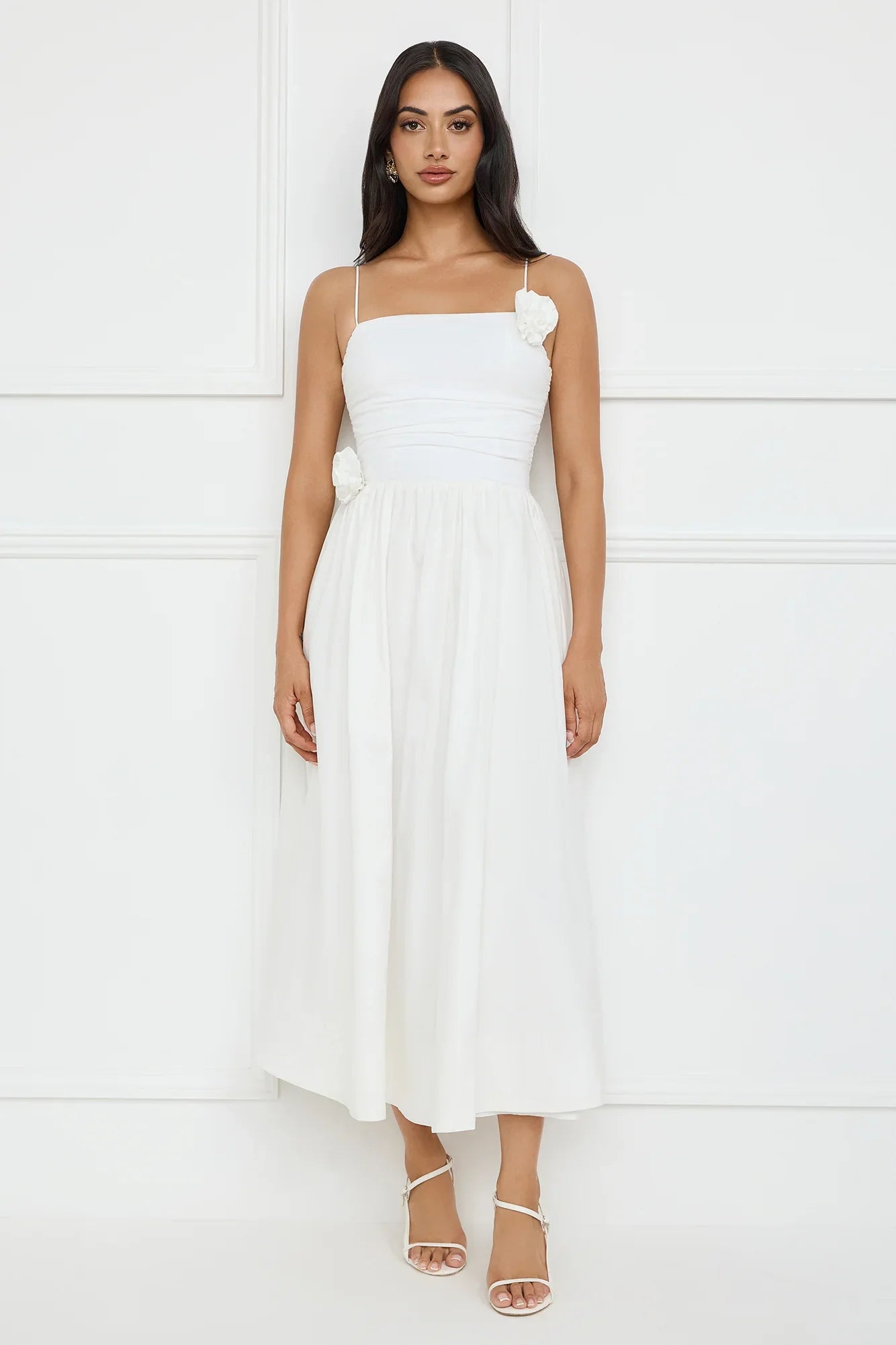 Trendsetters Way Maxi Dress White