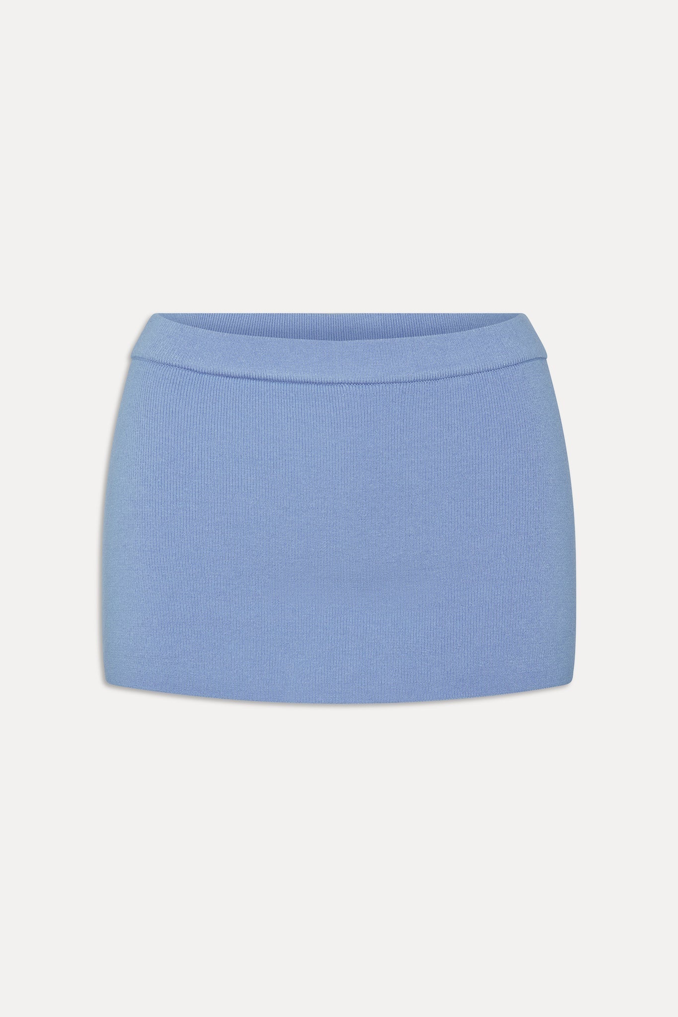 Marialla Knit Mini Skort Heaven Blue