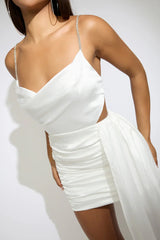 BLANCA MINI DRESS WHITE