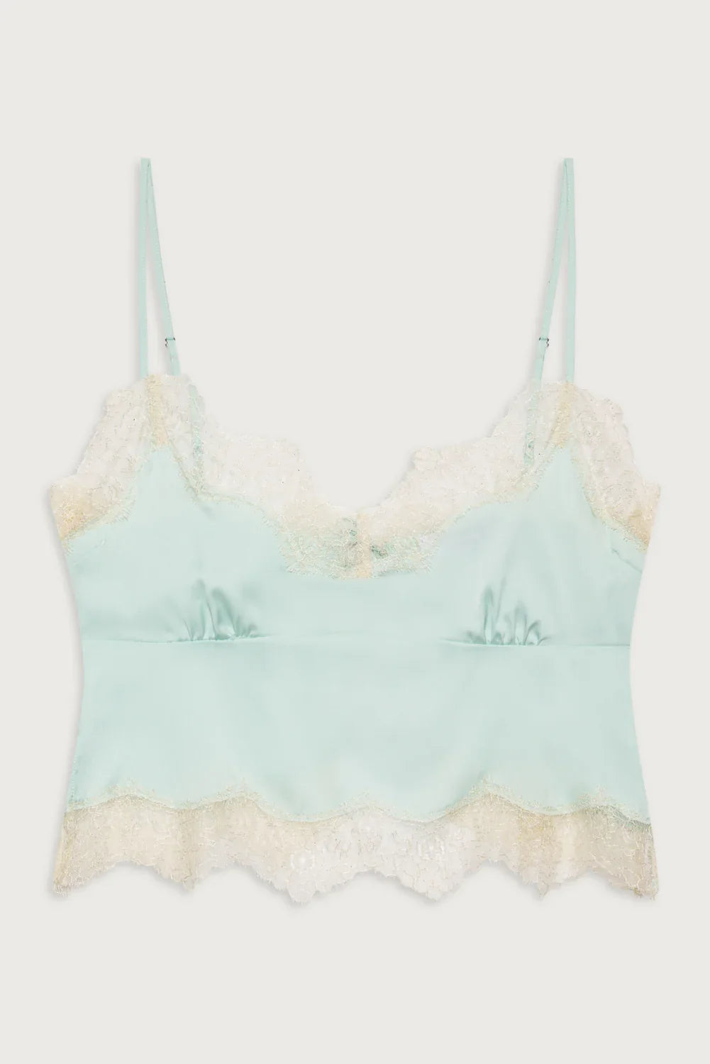 Snuggle Satin Camisole Pistachio