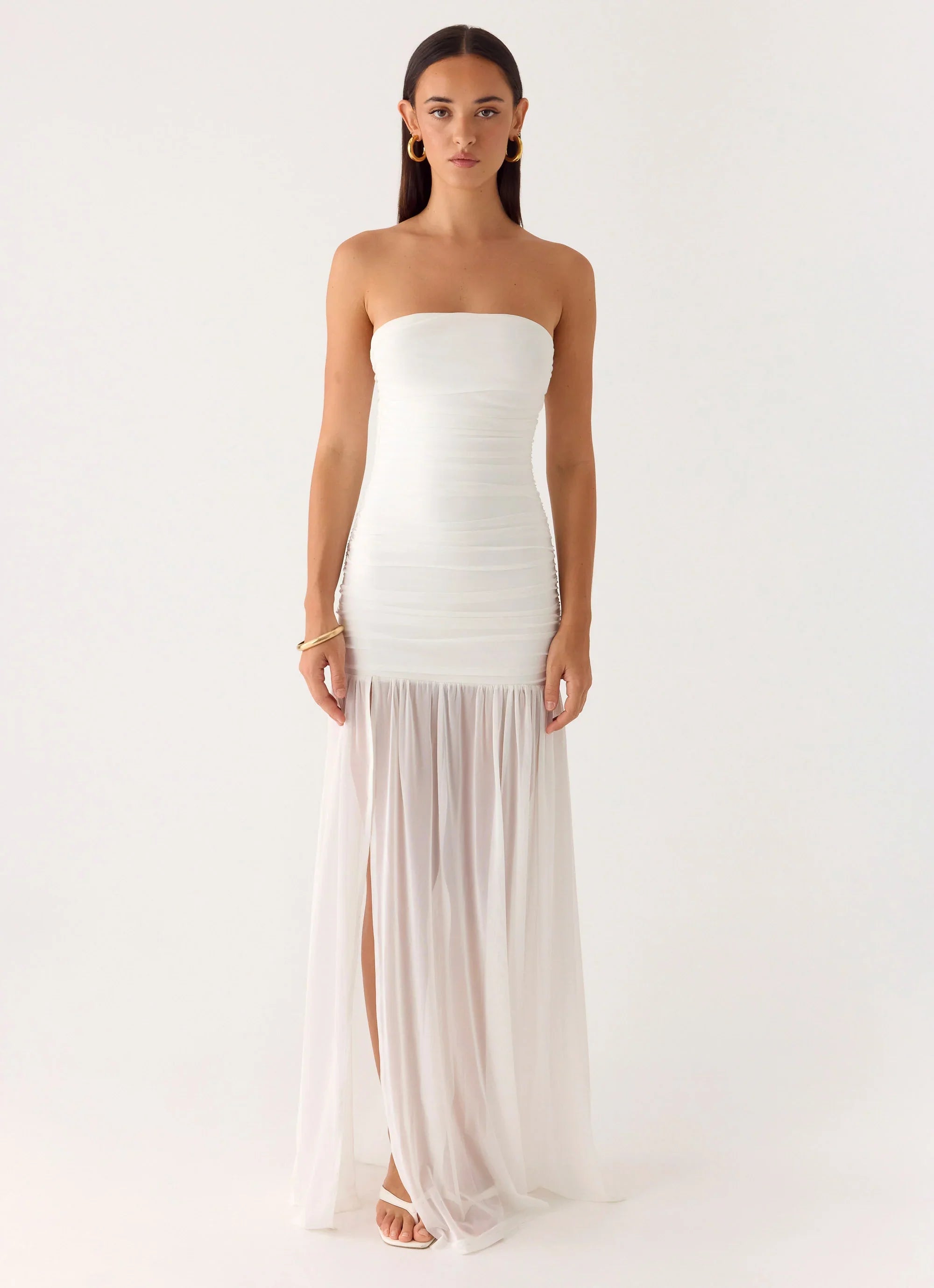 Savaya Maxi Dress White