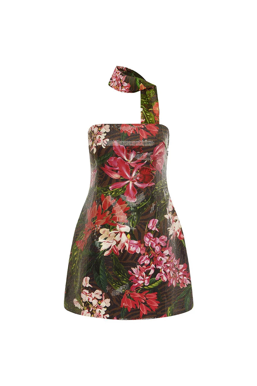IBIZA MINI DRESS CATARINA BLACK