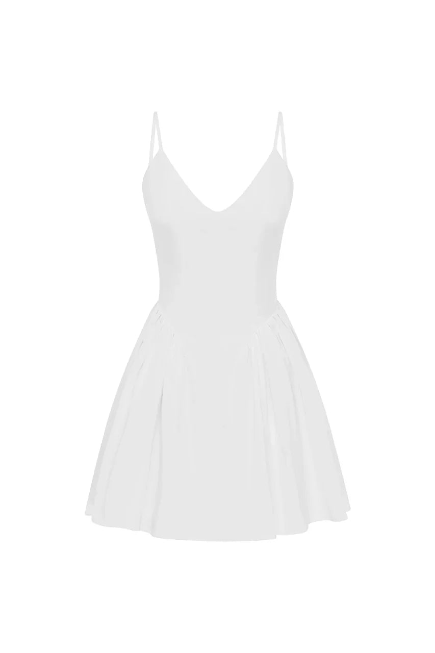 HENRIETTA MINI DRESS WHITE
