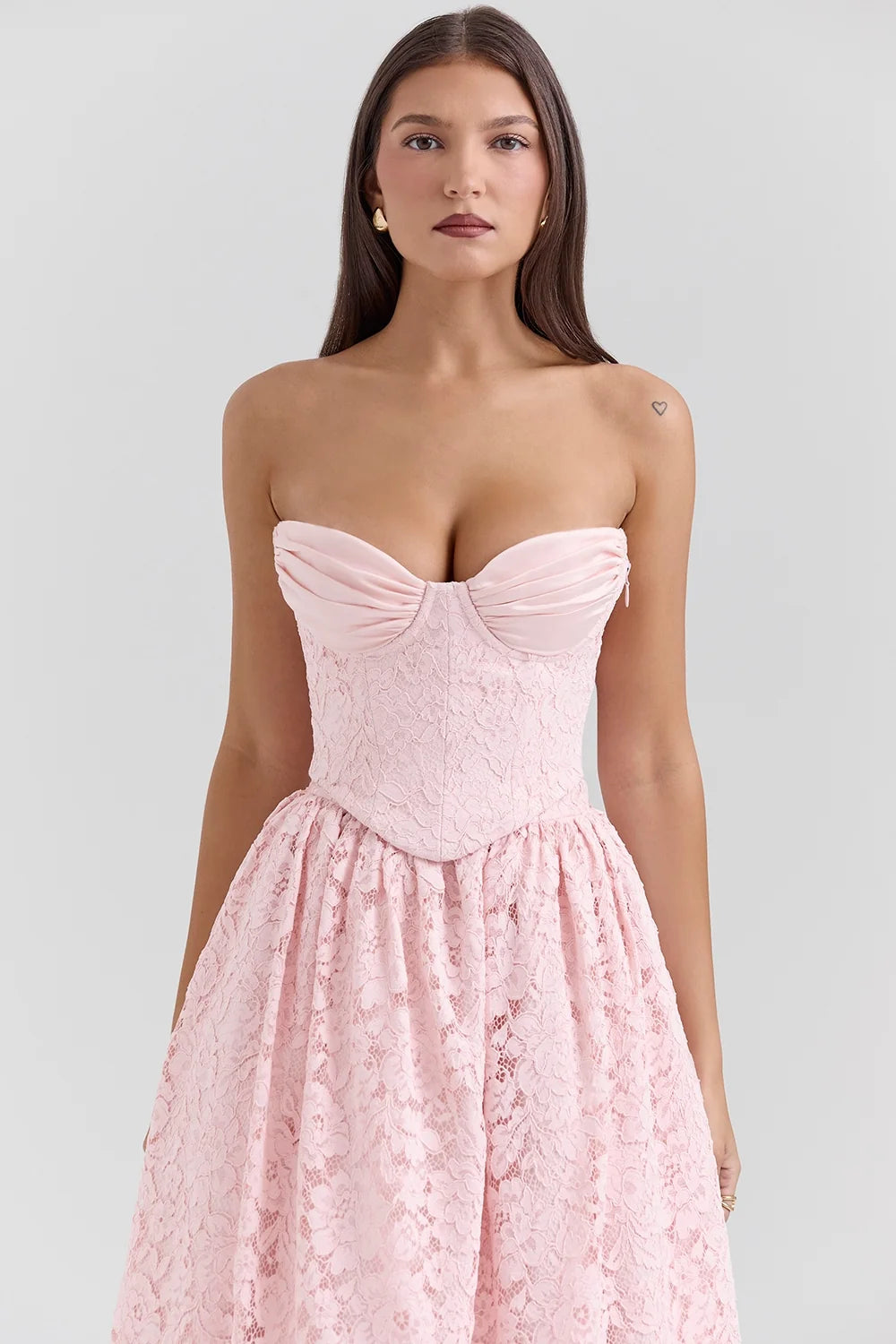 ballerina pink lace corset skirt and bolero sale