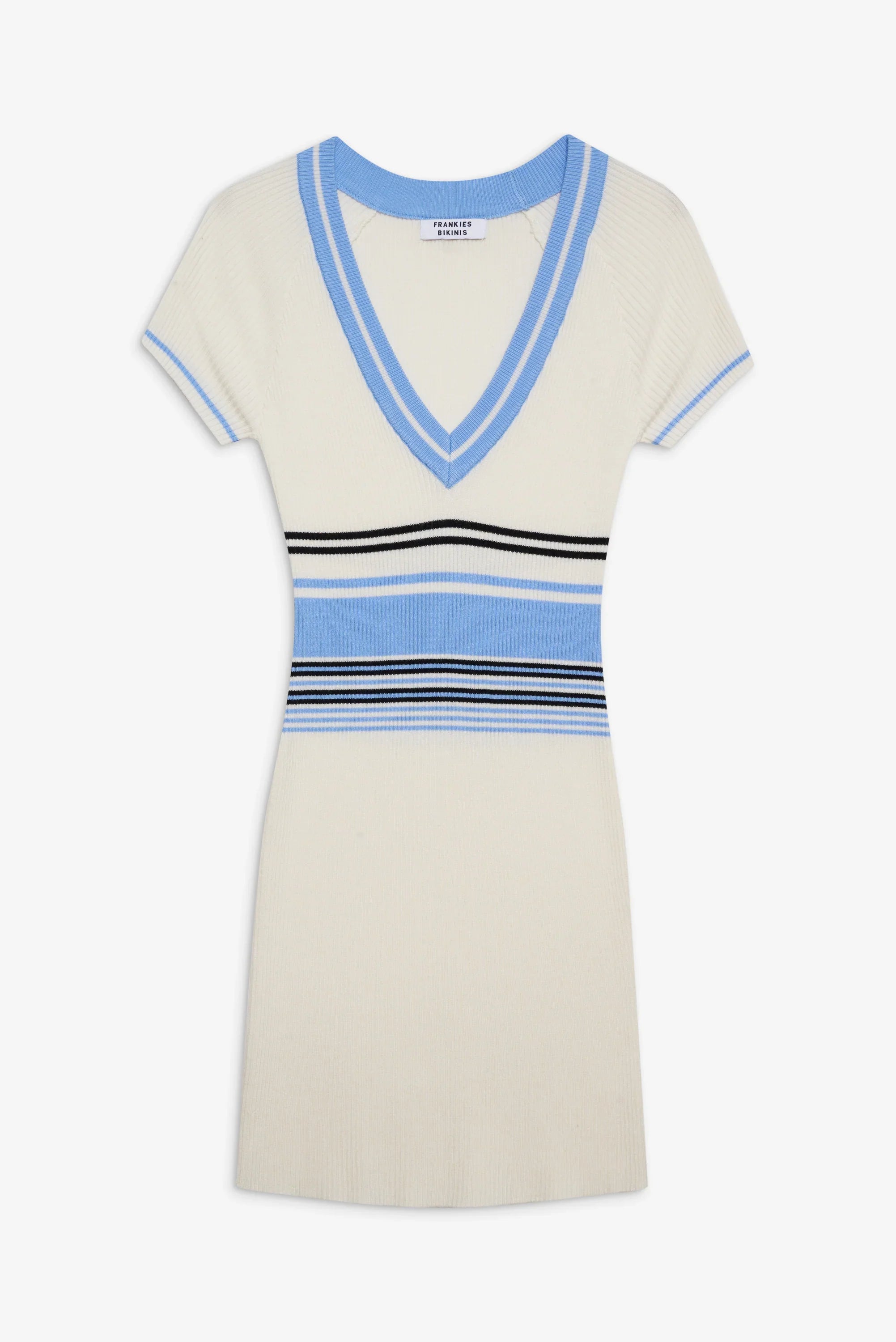 Uptown Knit Mini Dress Hampton Stripe