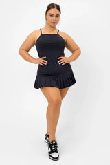 Swift Tennis Dress Black