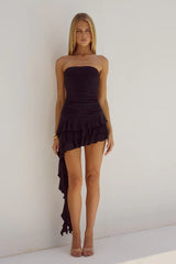 ALBA MINI DRESS BLACK