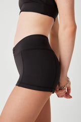 Rehearsal Mini Low Waist Short Black