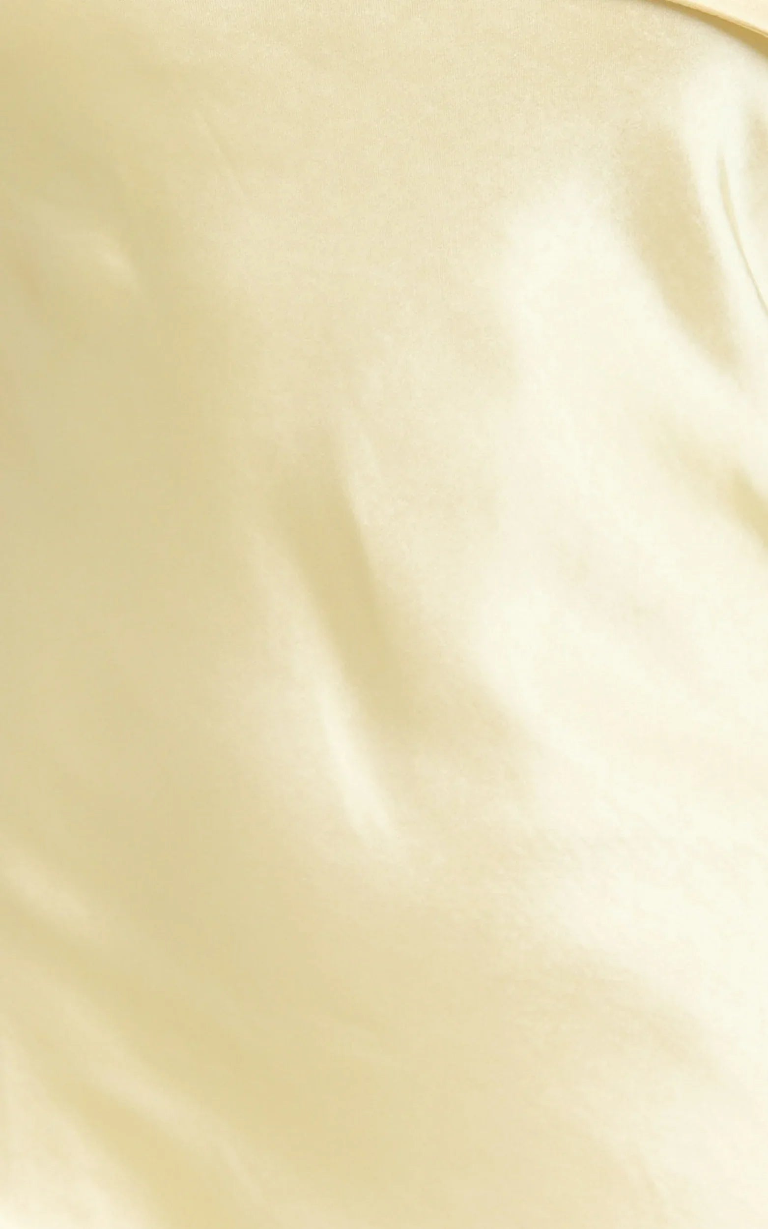 Calix Midi Dress One Shoulder Slip Dress in Butter