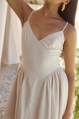 HENRIETTA MINI DRESS SAND