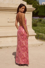 NIYAH MAXI DRESS GAIA PINK