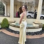 Seen For You Cowl Neck Satin Maxi Dress Dark Navy