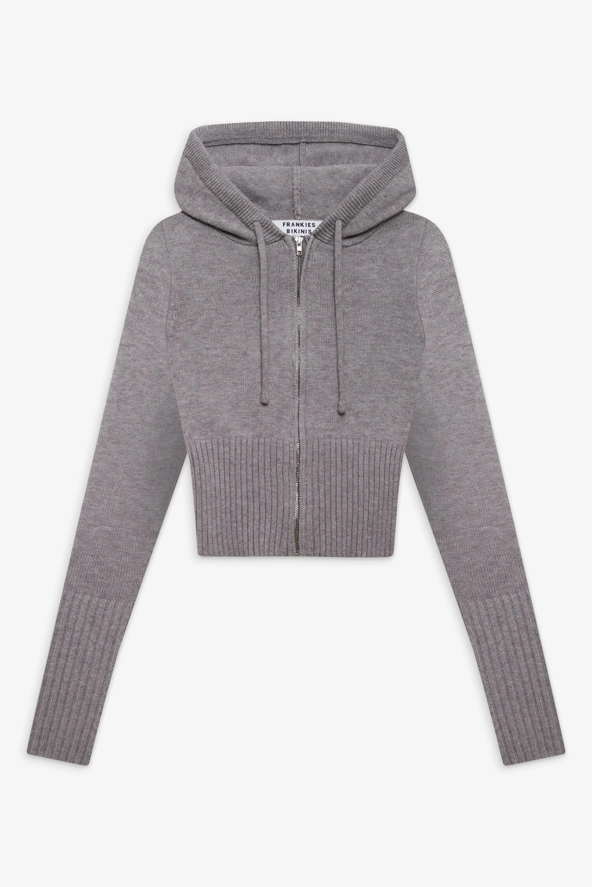 Aimee Zip Up Hoodie Rain Cloud