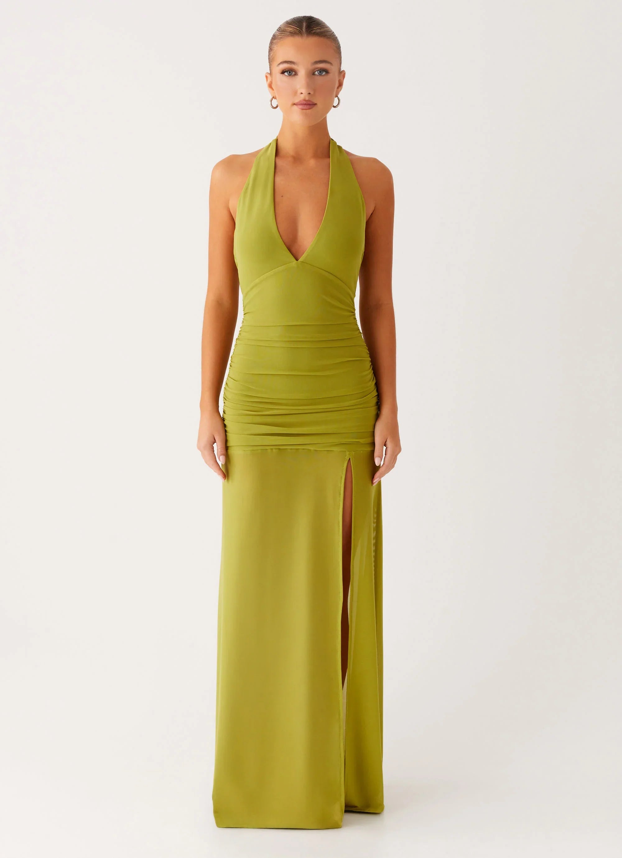 Island Muse Dress Lime