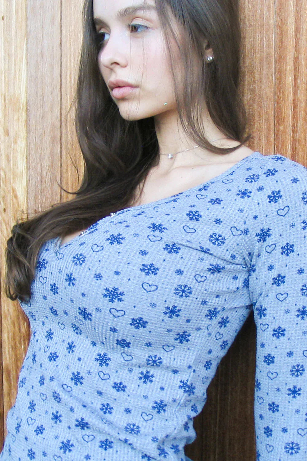 Angel Waffle Long Sleeve Top Apres Ski