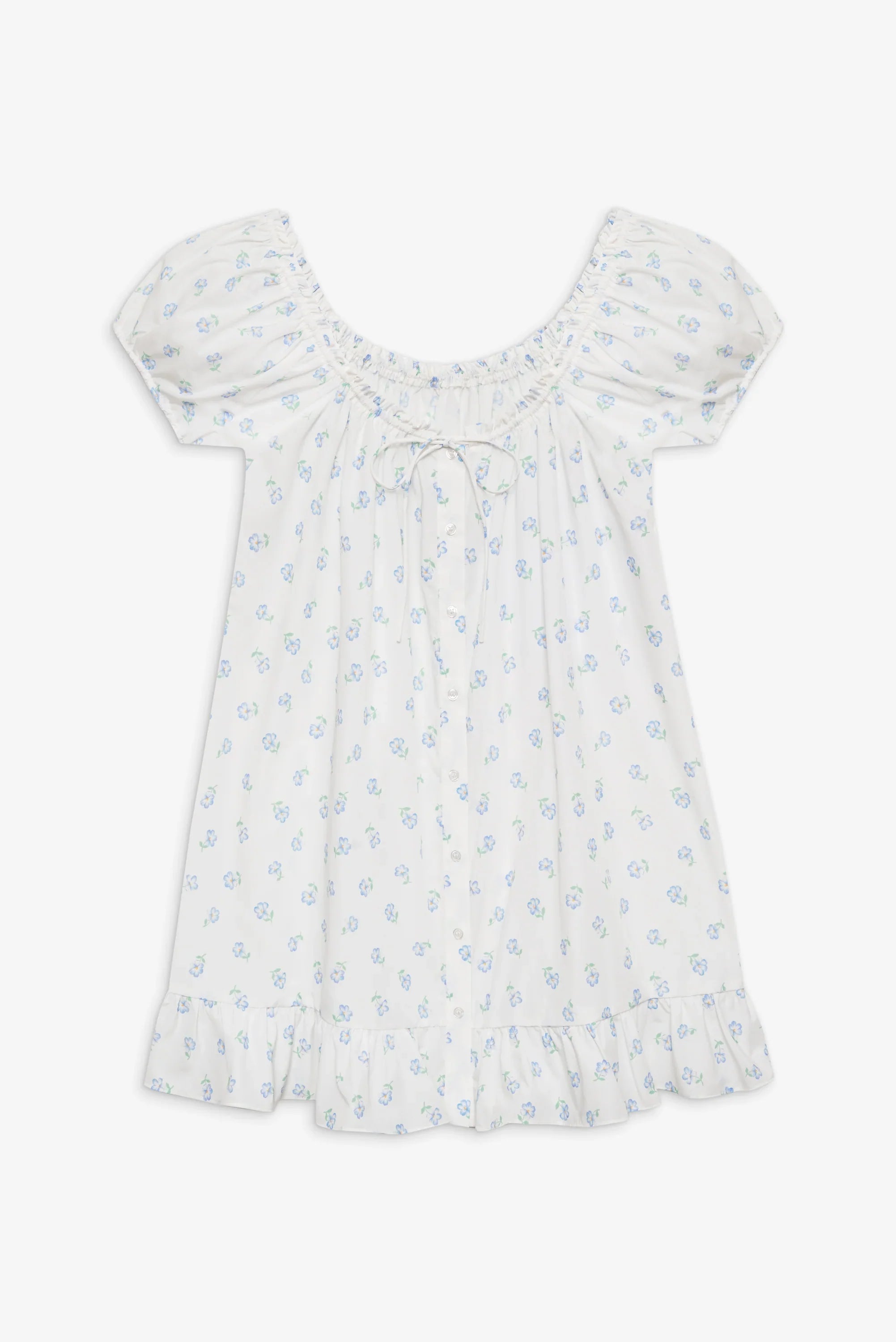 Starlet Babydoll Dress Periwinkle
